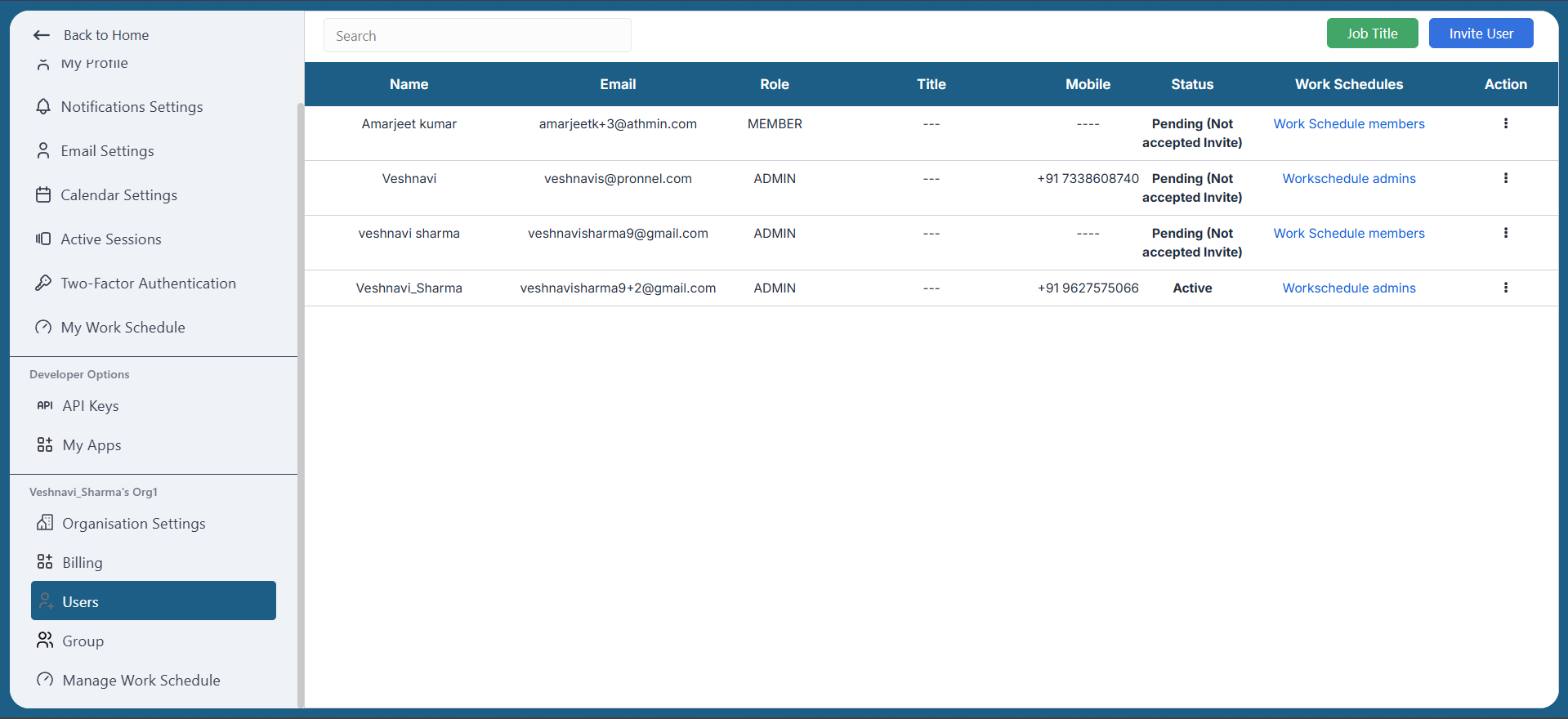  In this step, one can start adding team members for seamless collaboration on Pronnel.